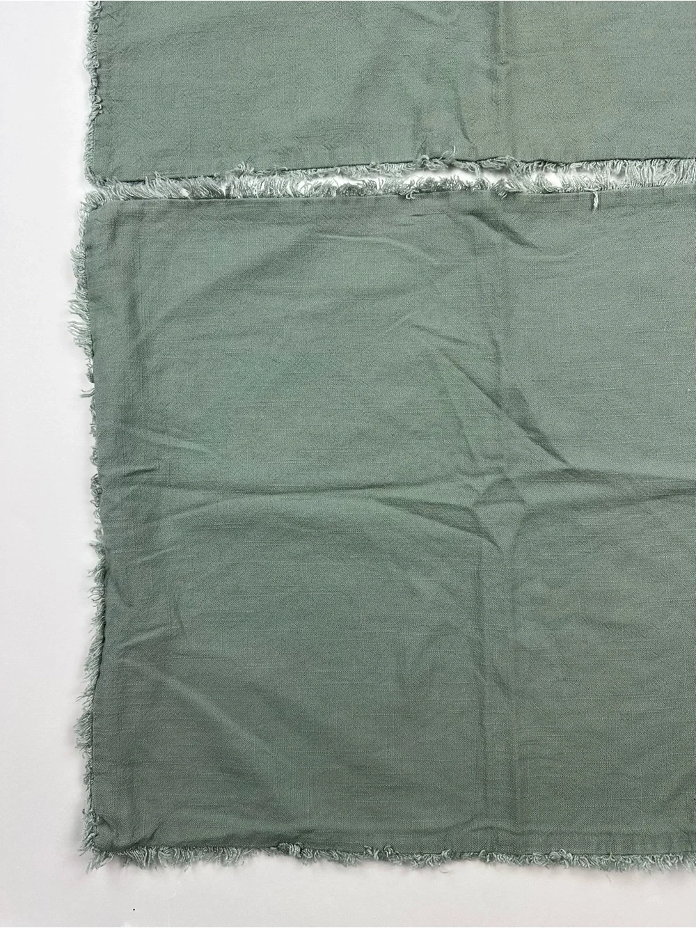 Casaluna Rayon Linen Full / Queen Pillow Cases Sage Green Two